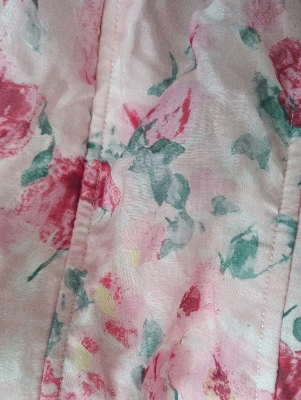Wild Fable Strapless Pink Floral Maxi Dress Corset L - Picture 7 of 7